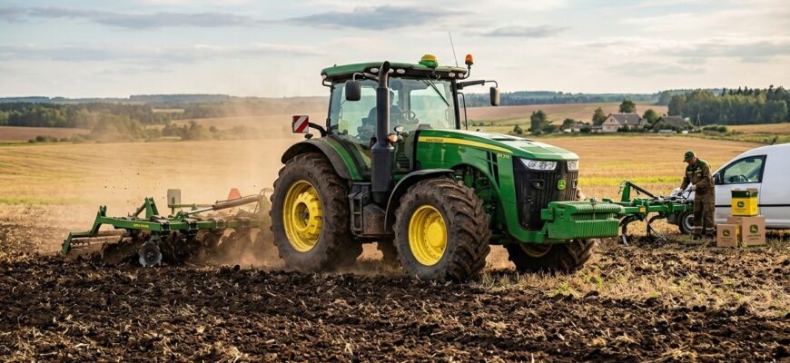 Техника John Deere в деле: как обеспечить безотказную работу и где искать надежные комплектующие