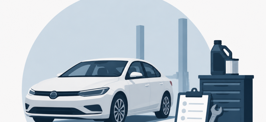 Первое техническое обслуживание нового автомобиля: когда делать и что проверить